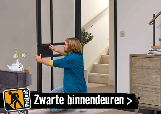 Zwarte binnendeuren plaatsen | HORNBACH