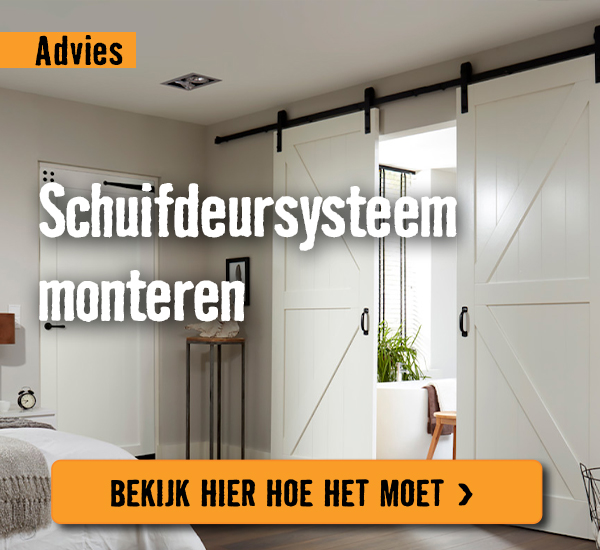 Hoe monteer ik een schuifdeursysteem? | HORNBACH