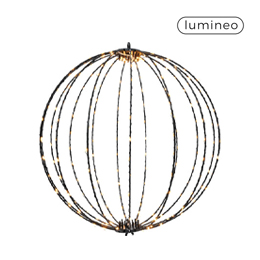LUMINEO Kerstverlichting LED metalen bal | HORNBACH