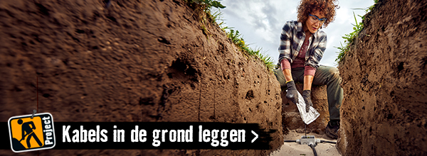 Kabels in de grond leggen | HORNBACH