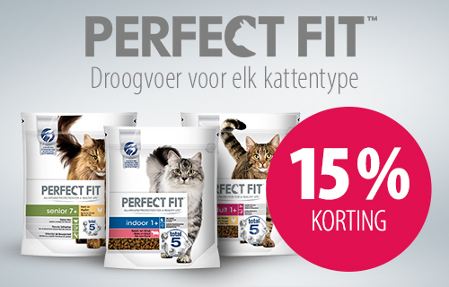 15% korting op Perfect Fit Droogvoer