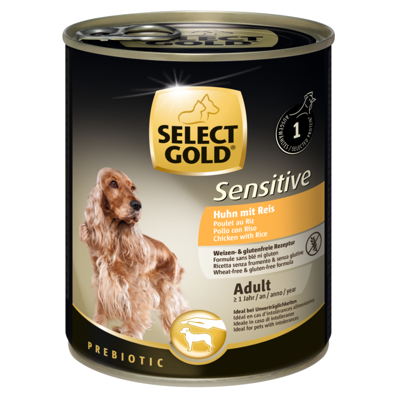 SELECT GOLD Sensitive Adult 6x800g 