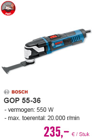 BOSCH Professional Multitool GOP 55-36