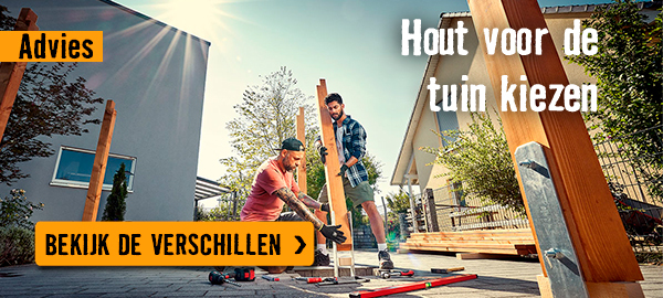 Hout voor de tuin kiezen | HORNBACH