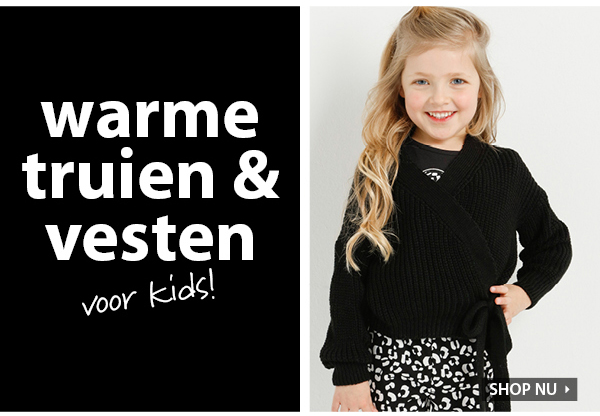 Warme truien & vesten voor kids 