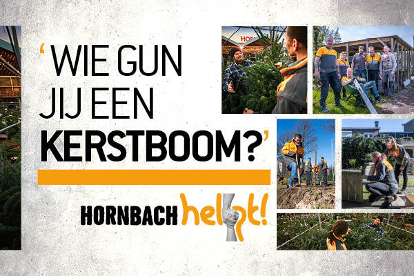 Kerstbomenactie HORNBACHhelpt 2024 | HORNBACH