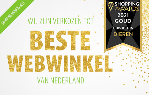 Winnaar van de Shopping Awards 2021!