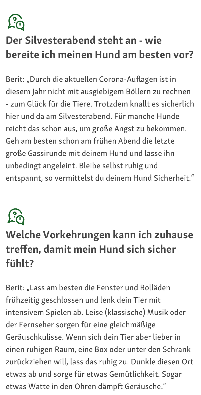 Dr. Fressnapf im Interview mit Tierärztin Berit