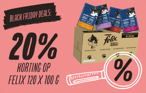 20% korting! Felix Elke Dag Feest Kattenvoer Voordeelpakket 2 x 120 x 85 g