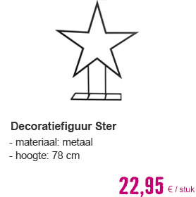 Decoratiefiguur Ster H78 cm | HORNBACH