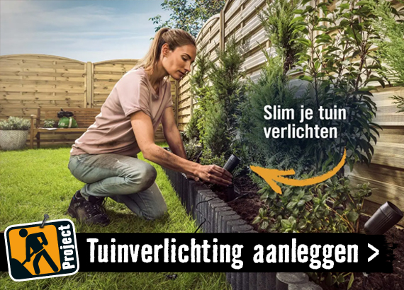 Tuinverlichting en grondkabels aanleggen | HORNBACH