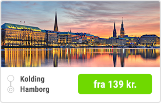 Kolding - Hamborg fra 139 kr.