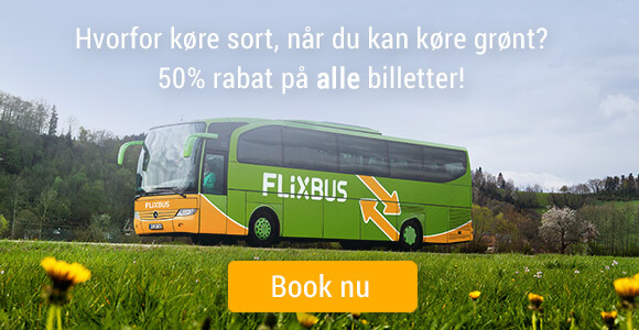 50 % rabat på alle billetter!