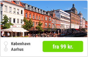 København - Aarhus fra 99 kr.