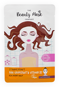 The Beauty Mask STRAHLKRAFT Pink Grapefruit & Vitamin B3