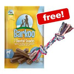  <span style="font-size:14px;">112 x Barkoo Dental Snacks + Trixie Denta Fun Play Rope Free!*</span> >>