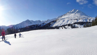 Ultental - Schneelandschaft