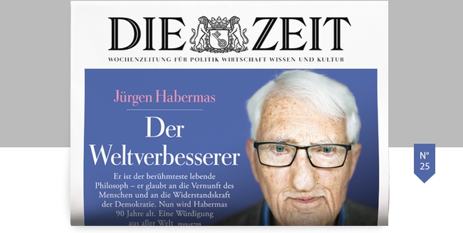 Jürgen Habermas zum 90. Geburtstag - eine Würdigung des Philosophen 