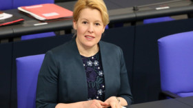  Bundesfamilienministerin Franziska Giffey (SPD) © Wolfgang Kumm/dpa 