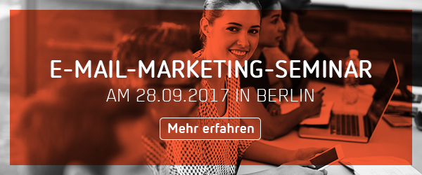 Lernen Sie von den Besten: Melden Sie sich zu unserem E-Mail-Marketing-Seminar an 