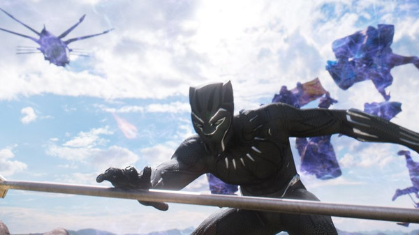 Szene aus der Verfilmung des Marvel-Comics "Black Panther" © Walt Disney Pictures