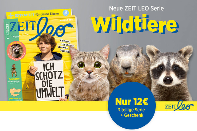 ZEIT LEO Wildtiere-Serie