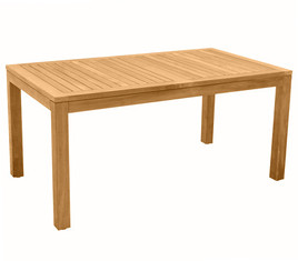 Dehner Markenqualität Teaktisch, 160 x 90 x 76 cm