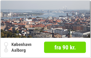 København - Aalborg fra 90 kr
