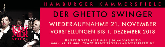 Anzeige: Hamburger Kammerspiele – Der Ghetto Swinger