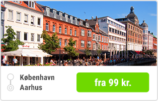 København - Aarhus fra 99 kr.