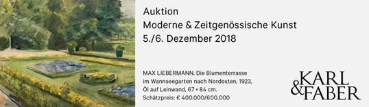 Anzeige: Karl & Faber – Auktion 