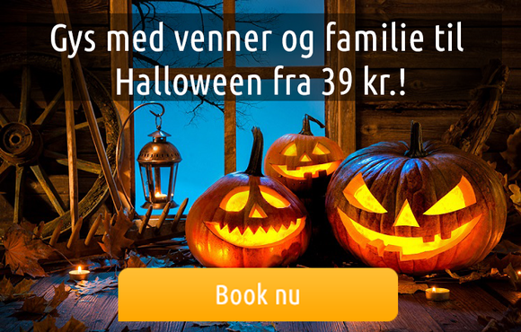 Gys med venner og familie til Halloween fra 39 kr.!