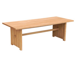 Dehner Premium Teaktisch Sheffield, 230 x 96 x 76 cm