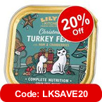  Lily's Kitchen Christmas Turkey Feast for Cats >>