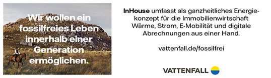 Anzeige: Vattenfall – Motiv Inhouse Mountain