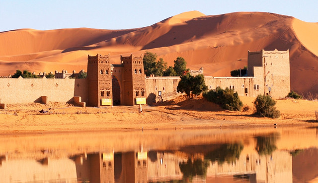 Marokko - Burg in der Wüste
