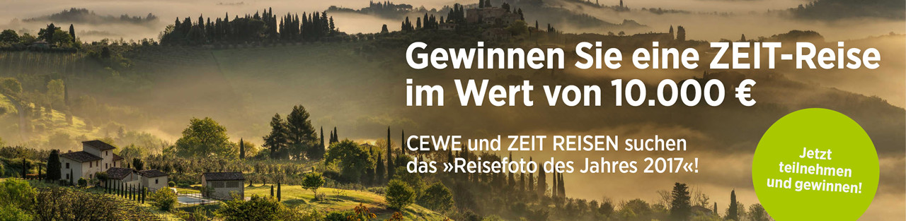 CEWE Fotowettbewerb Reisefoto des Jahres 2017