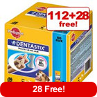 140 x Pedigree Dentastix - 112 + 28 Free!*