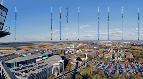 Ausblick vom Tower