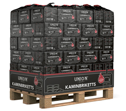 Union Kaminbriketts, 96 x 10 kg