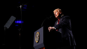  Donald Trump hält eine Rede bei der NRA. © Jonathan Ernst/Reuters 