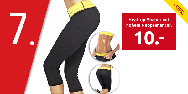 Heat-up-Shaper mit hohem Neoprenanteil