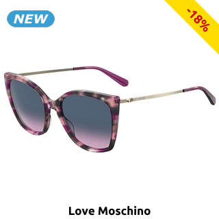 LOVE MOSCHINO Damensonnenbrille, violett