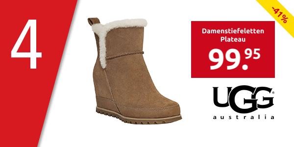 UGG Damenstiefeletten Plateau « Malvella», braun