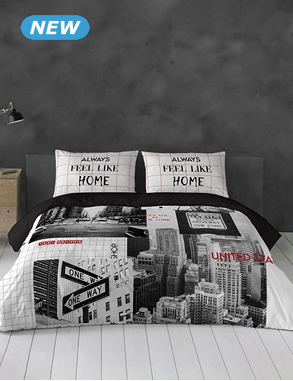 Bettwäsche «City»