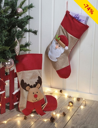 Weihnachtssocken, 2er-Set