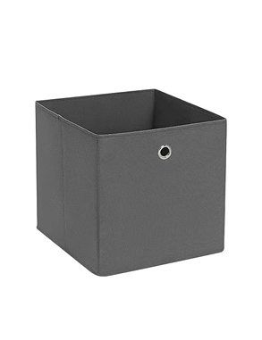 Aufbewahrungsbox aus Vlies, grau