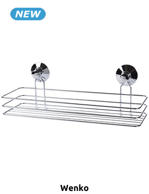 WENKO Badezimmerregal, 35 x 14 x 11 cm