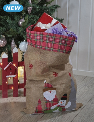 Weihnachtssack, 45 x 70 cm
