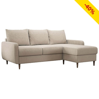 Ecksofa «Humble», B 198 cm, beige